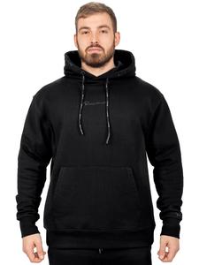 Спортивная толстовка с капюшоном черного цвета Reichstadt