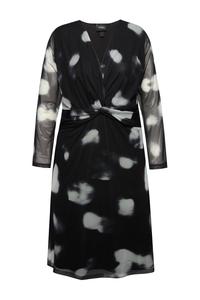 Платье миди Ulla Popken Dress, черный