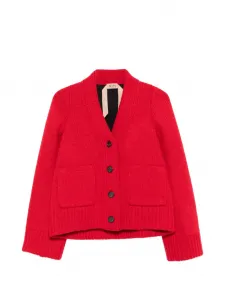Кардиган на пуговицах Nº21, красный