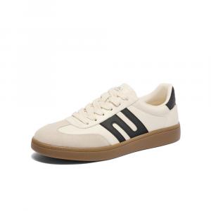 Кеды мужские, обувь для скейтбординга низкая Belle, белый/черный