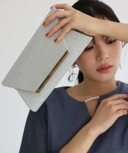 Металлическая сумочка-клатч с блестками для свадеб, встреч выпускников, вечеринок и приглашений Pourvous, цвет Silver