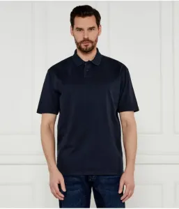 Поло Pe__Dye regular fit Boss Orange, темно-синий