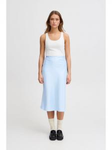 ICHI Юбка IXJANI А-образного силуэта, нежно-голубого цвета
