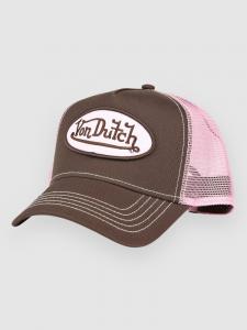 Бейсболка Von Dutch Staple Trucker Cap, black/pink