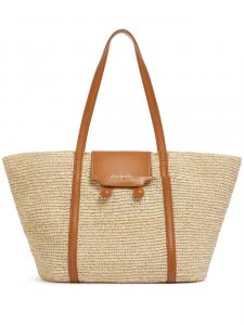 Пляжная сумка-тоут Trunkaroo среднего размера Marni, нейтральный