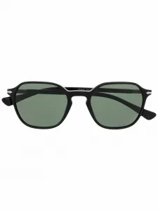 Солнцезащитные очки в круглой оправе Persol, черный