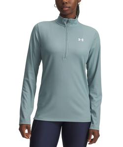 Женская ребристая футболка UA Tech Under Armour, Serpentine /  / White