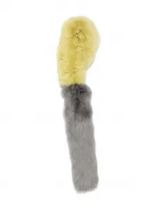 Шарф в стиле колор-блок Marni, желтый