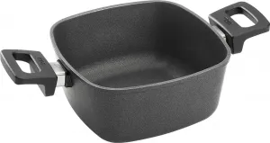 Кастрюля NOWO Titanium 1020N 20x20 см, чугун/литой алюминий, антипригарное покрытие Woll