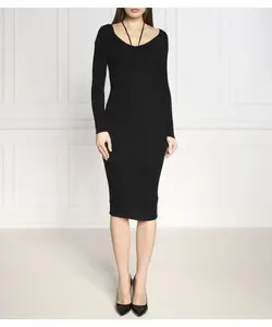 Платье Guess Jeans, черный