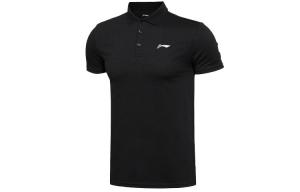 Рубашка поло унисекс Lining, черный