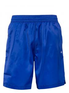 Плавки-шорты с принтом Scribble Diags Off-White, синий