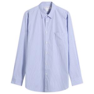 Рубашка в полоску Yd Comme Des Garçons Shirt, синий