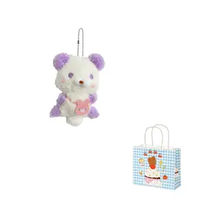 Плюшевый кулон животные детский сад пингвин тюлень панда медведь кролик цыпленок кролик куклы 10см высота Dolls and bears dance