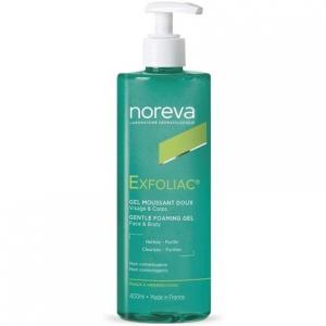 Noreva Нежный пенящийся гель Exfoliac 400 мл