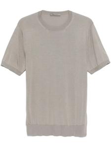 Футболка из шелка Corneliani, серый