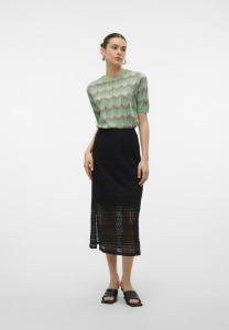 Юбка А-силуэта VMHONEY SKIRT Vero Moda, черный