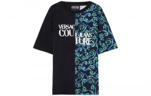 VERSACE JEANS COUTURE Футболки мужские Black Blue Multicolor