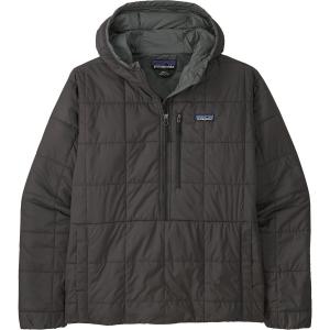 Легкая ветровка с капюшоном на молнии Patagonia, черный