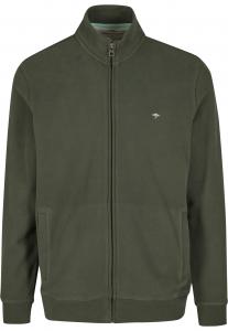 FYNCH-HATTON Толстовка с молнией в темно-зеленом цвете