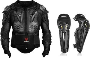 Защитная экипировка для мотоциклистов Gute, защита груди для мотокросса для мужчин, наколенники для горного велосипеда и внедорожного мотоцикла.