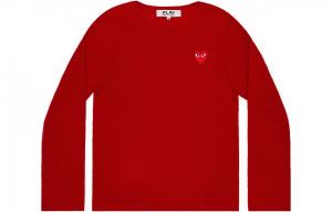 Трикотажная футболка женская красная CDG Play