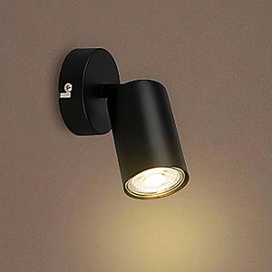 Светодиодный настенный светильник BRILO Spot, черный