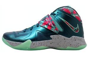 Кроссовки Nike LeBron Zoom Soldier VII Power Couple South Beach, бирюзовый