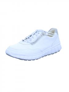 Белые низкие кеды Ganter