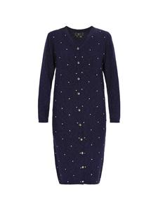 Женский кардиган темно-синего цвета faina