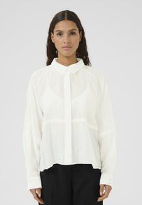 Блузка на пуговицах UMAMI Karen by Simonsen, молочный