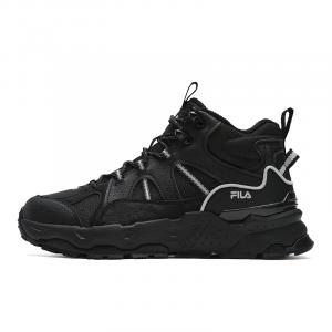 FILA Trek 1s mid we устойчивые к истиранию утепленные кроссовки mid top повседневные женские black