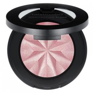 BareMinerals Gen Nude Highlighting Blush Румяна 2-в-1 + хайлайтер Гибридный шелковистый растушевываемый макияж Для повседневного ношения без талька Vegan Rose Glow