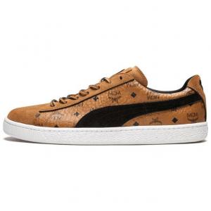 Кроссовки MCM x Puma Suede Classic, коричневый/черный