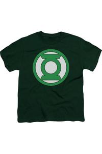 Футболка с коротким рукавом для детей с логотипом Green Lantern Gildan