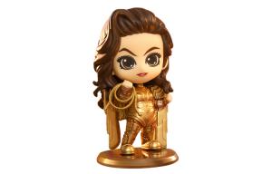 Миниатюрная фигурка Чудо-женщины 2 в металлическом исполнении, летная версия, золотые доспехи, масштаб 9,5 см/10 см Hot Toys, золото armoкрасный version