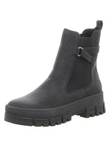 Классические ботильоны черного цвета rieker