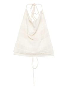 Топ Jejia с открытой спиной, нейтральный