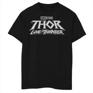 Футболка с логотипом Marvel Thor Love And Thunder Dark для мальчиков 8–20 лет Marvel