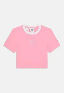 Облегающая мини-футболка для подростков. Adidas Originals, Light Pink