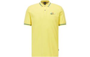 Футболка поло мужская желтая SS22 HUGO BOSS