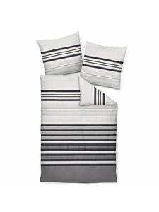 Постельное белье Palermo 31155 08 серого цвета Janine, 240x220 (2x 80x80 см)