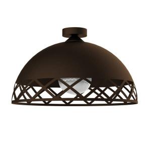 Потолочный светильник Lumicom Window, 40x40x40 см, коричневый