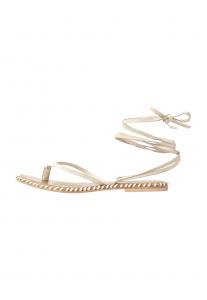 Босоножки на ремешках faina, кремовый