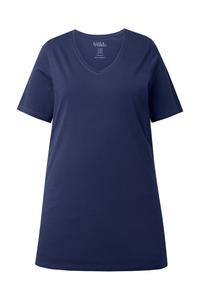 Ulla Popken Футболка в морском синем цвете