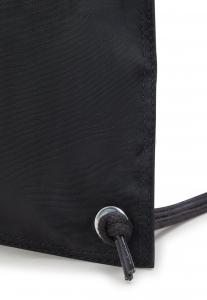 Спортивная сумка с завязками Kipling, черный