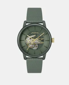 Lacoste 1212 Automatique 2011384 Мужские часы из зеленой кожи