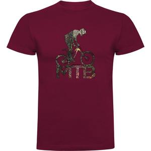 Футболка Kruskis MTB Background, красный