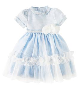 Платье из тюля с украшениями Patachou, цвет pale blue