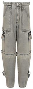 Брюки-карго Givenchy Convertible, серый